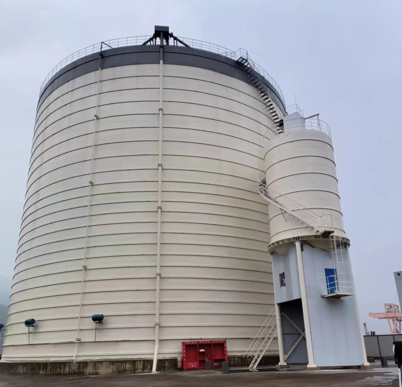 毛阳镇10万吨水泥钢板库