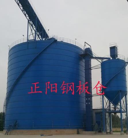 毛阳镇大型矿粉钢板库