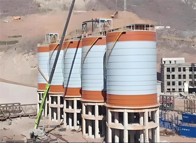 毛阳镇高架钢板仓